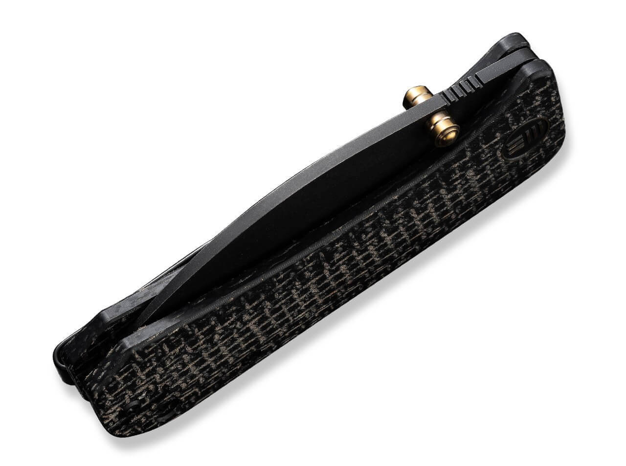 Banter Wharncliffe Burlap Micarta All Black