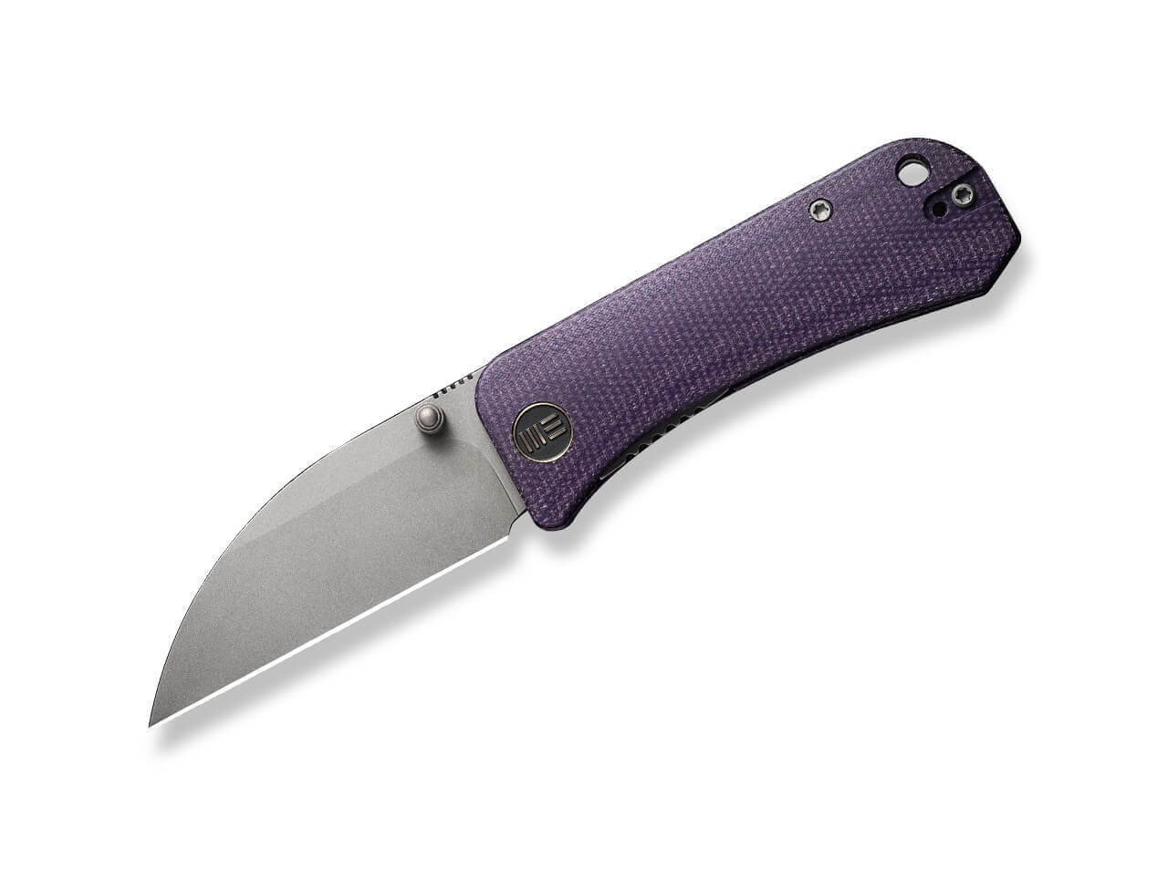 Banter Wharncliffe Canvas Micarta Purple