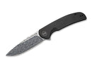 WE Knife Beacon Damascus Titanium Black