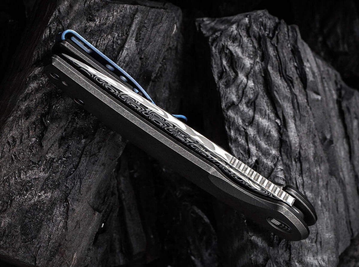 Beacon Damascus Titanium Black