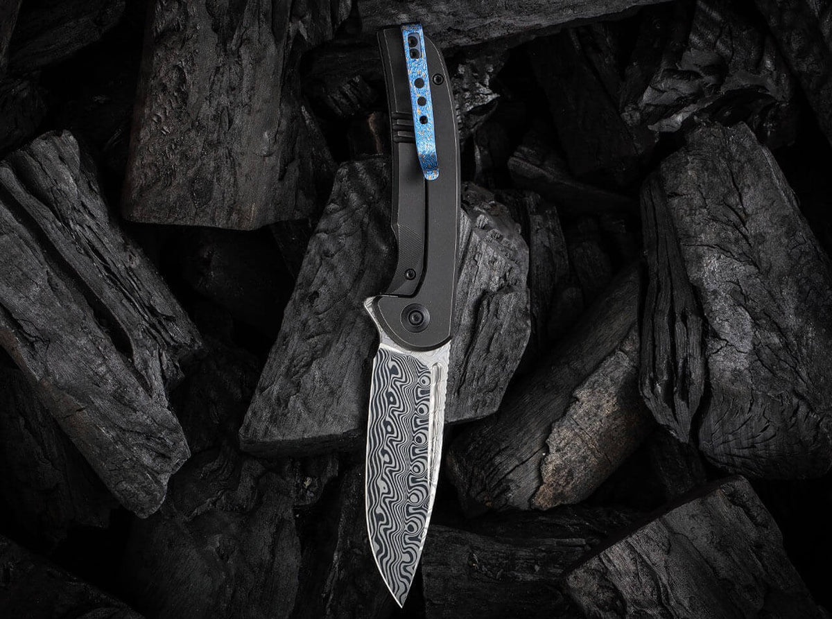 Beacon Damascus Titanium Black