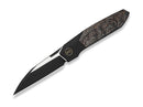 WE Knife Brr15 M390 Black Ti Copper Foil CF Black Stonewashed