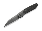 Brr15 M390 Gray Ti Shredded CF Polished Gray