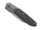 Brr15 M390 Gray Ti Shredded CF Polished Gray