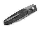 Brr15 M390 Gray Ti Shredded CF Polished Gray