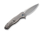 Button Lock Kitefin Titanium Satin Grey