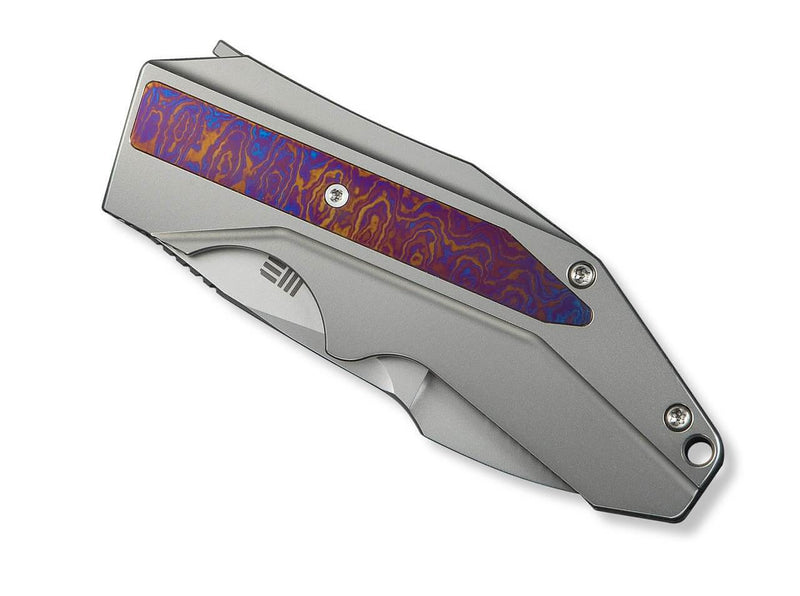 WE Knife Coral 20 CV Polished Ti Timascus