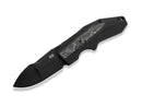 WE Knife Coral 20 CV Ti All Black Aluminum Foil CF