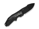 WE Knife Coral 20 CV Ti All Black Aluminum Foil CF