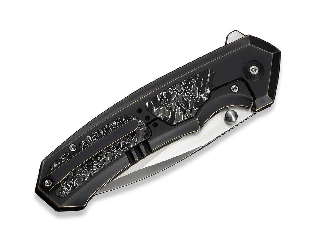 Corwyn M390 Bronze & Black Ti Aluminum Foil CF