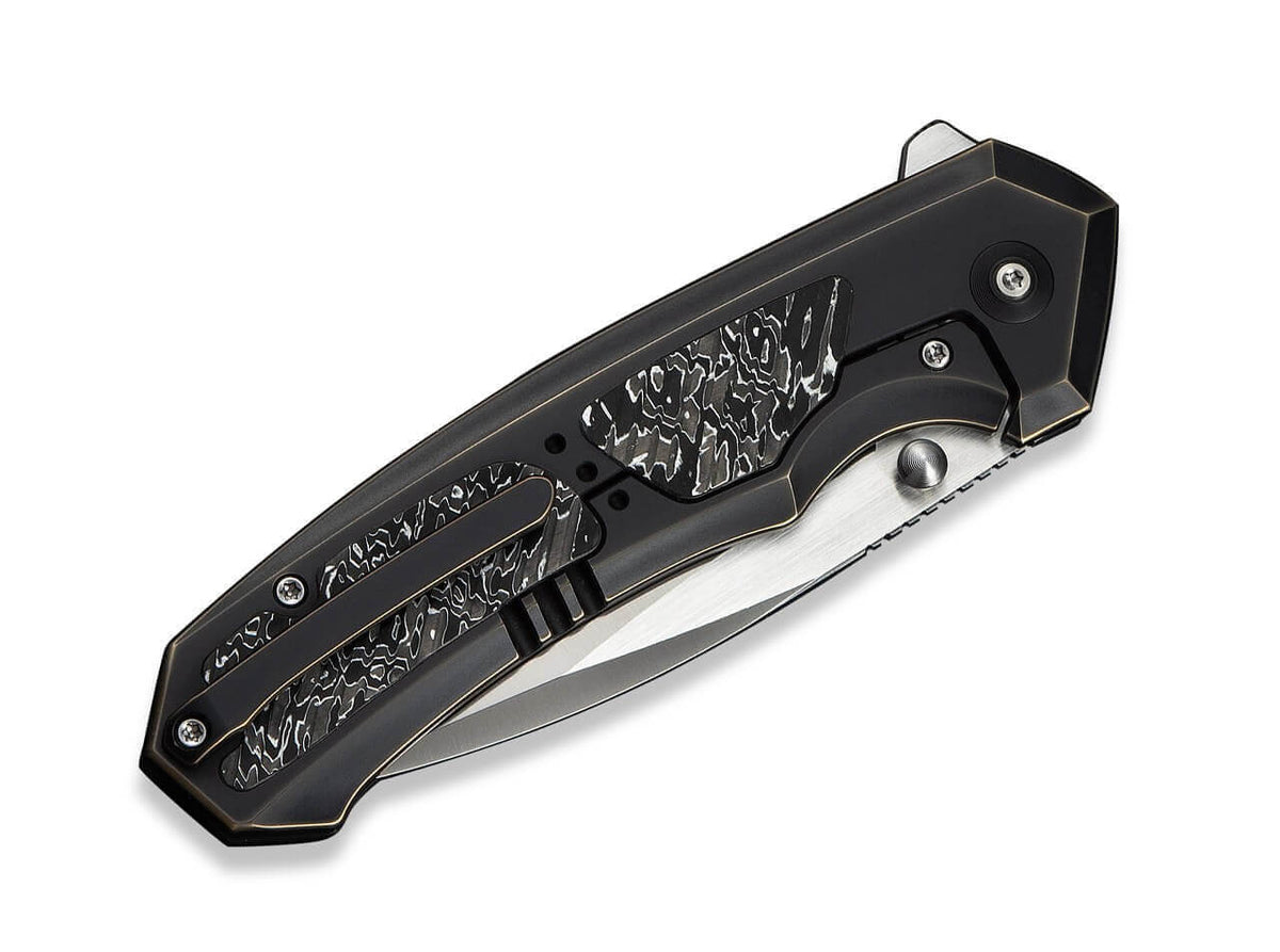 Corwyn M390 Bronze & Black Ti Aluminum Foil CF