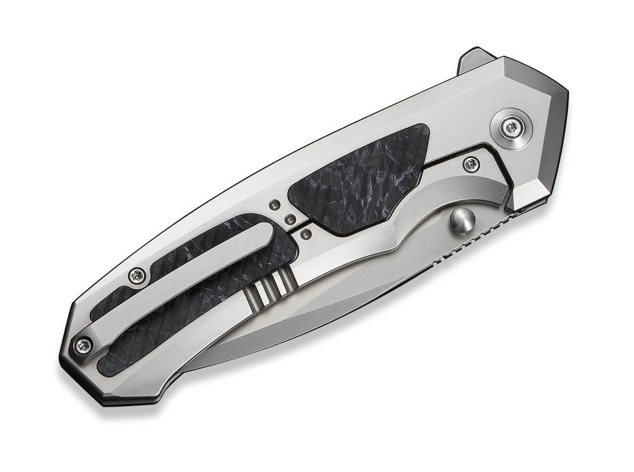 Corwyn M390 Gray Ti Black & Pink CF