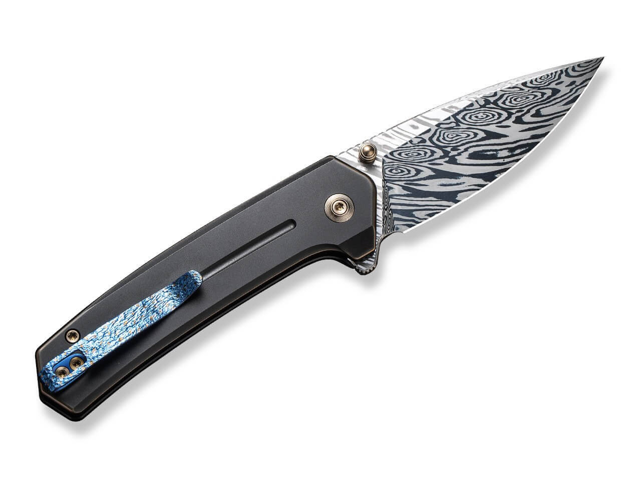 Culex Titanium Bronze Damascus