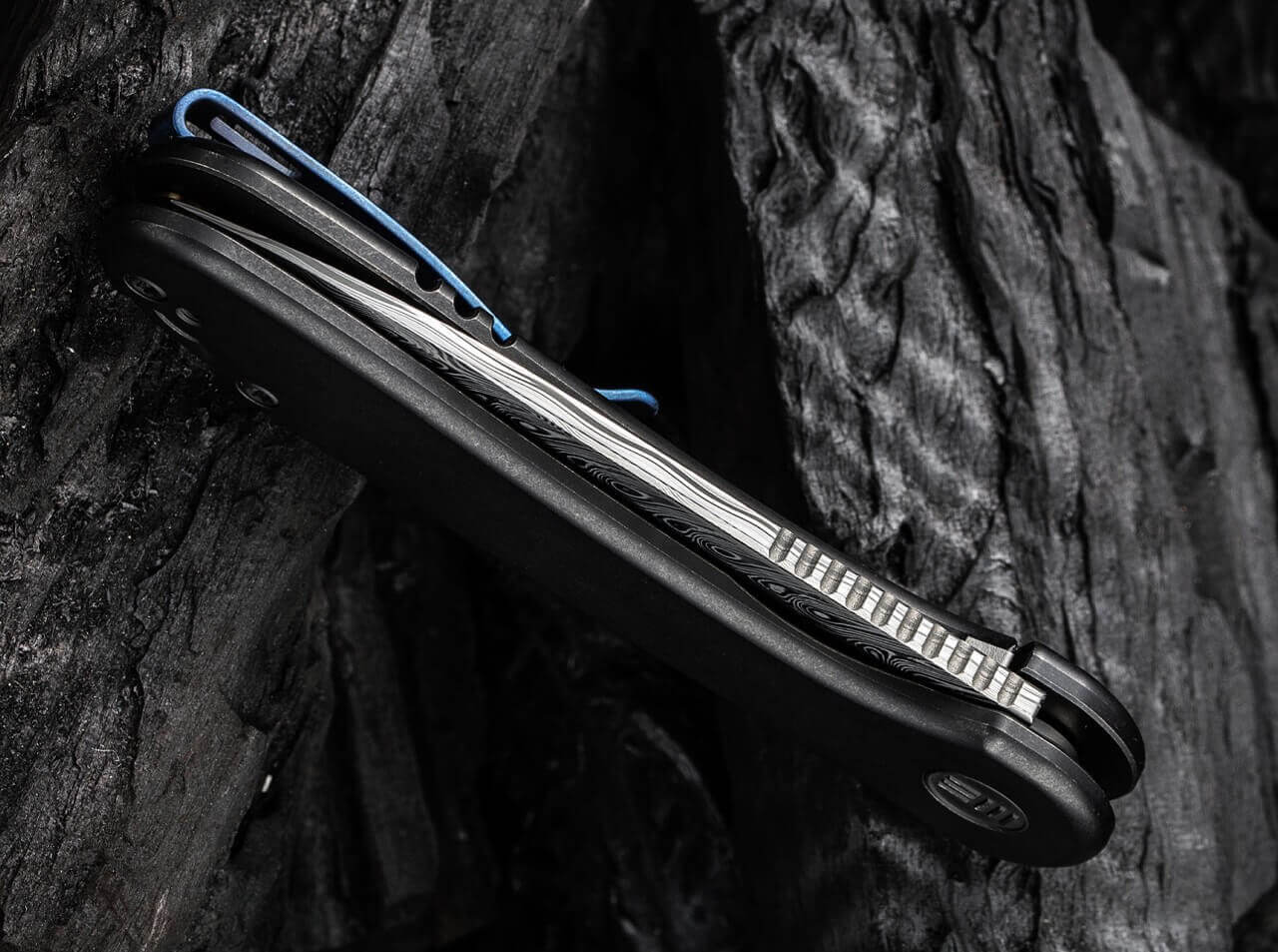 Elementum Damascus Titanium Black