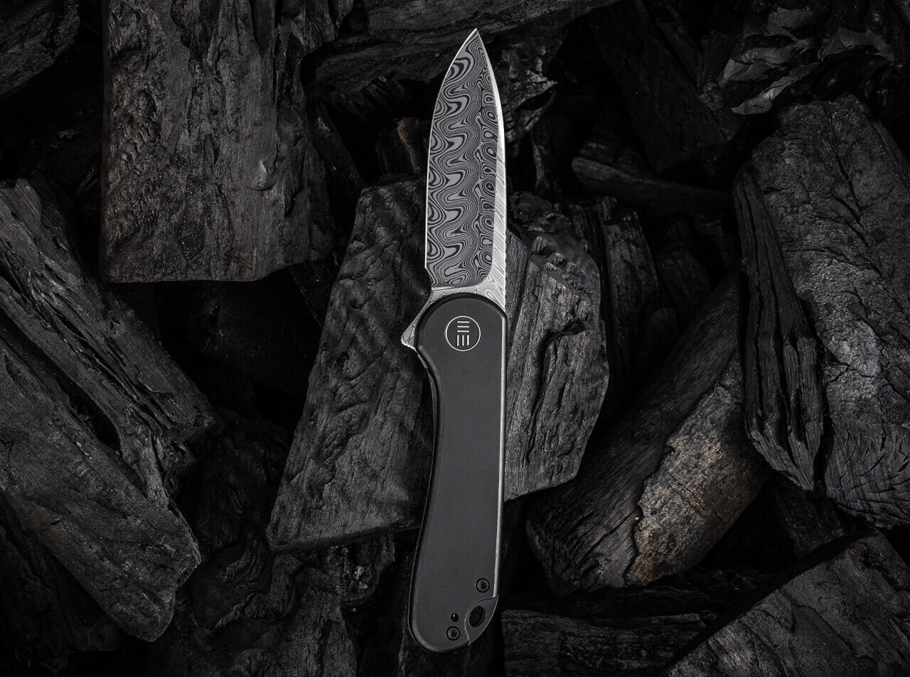 Elementum Damascus Titanium Black