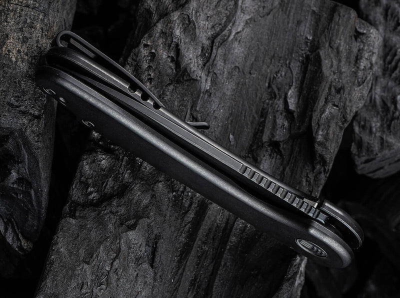WE Knife Elementum Titanium Black