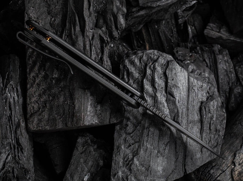 WE Knife Elementum Titanium Black