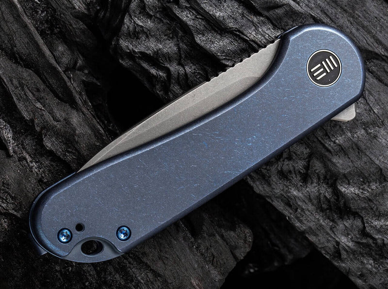 WE Knife Elementum Titanium Blue