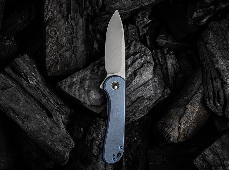 WE Knife Elementum Titanium Blue