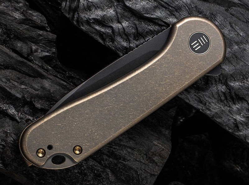WE Knife Elementum Titanium Bronze