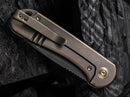 WE Knife Elementum Titanium Bronze