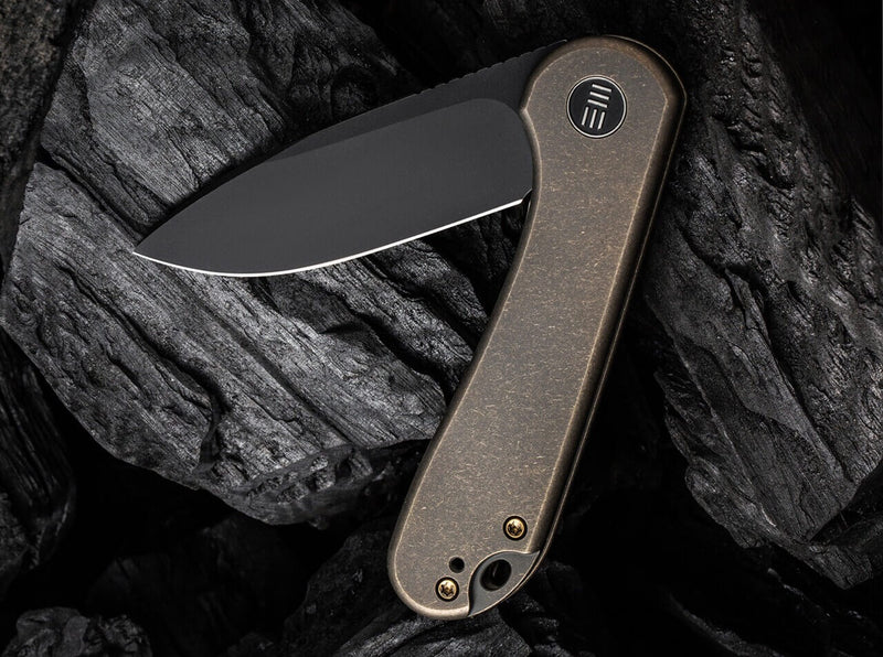 WE Knife Elementum Titanium Bronze