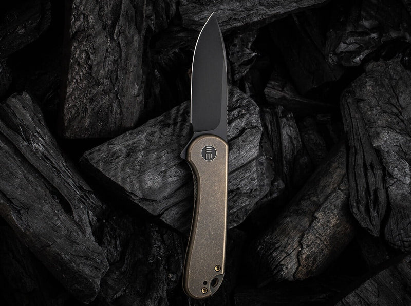 WE Knife Elementum Titanium Bronze