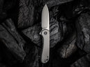 WE Knife Elementum Titanium Silver