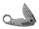 WE Knife Envisage Titanium Grey Damascus