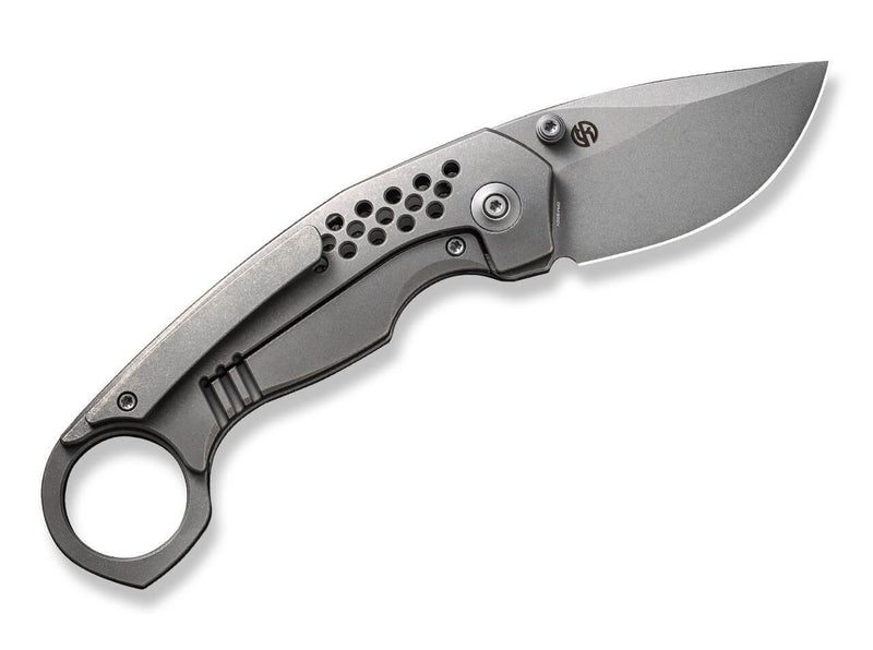 WE Knife Envisage Titanium Grey Stonewashed