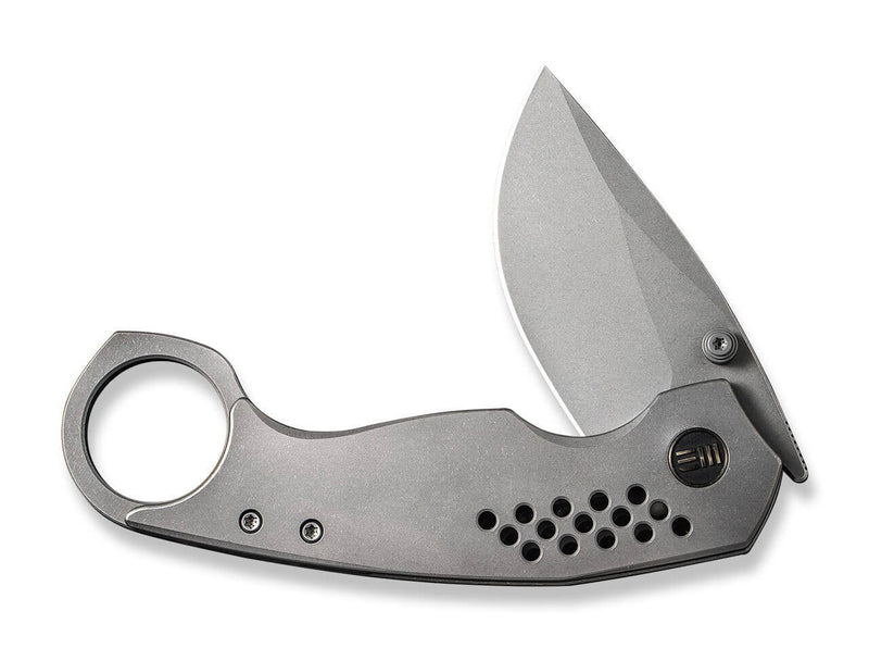 WE Knife Envisage Titanium Grey Stonewashed