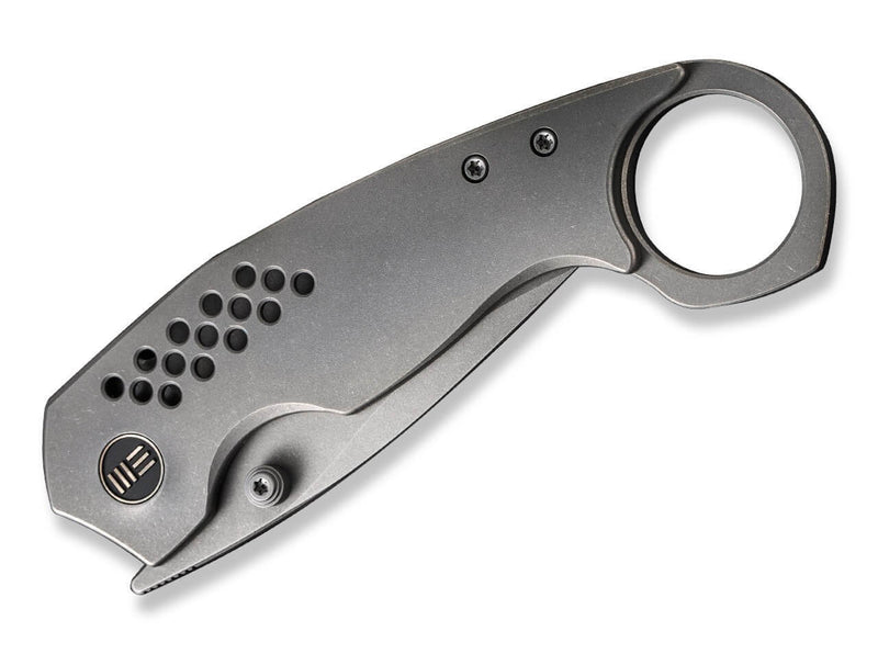 WE Knife Envisage Titanium Grey Stonewashed