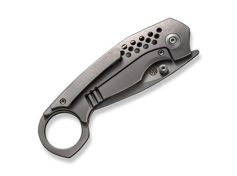 WE Knife Envisage Titanium Grey Stonewashed