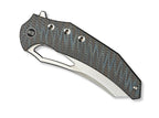 Epaulette M390 Diamond Patterned Tiger Stripe Flamed Ti