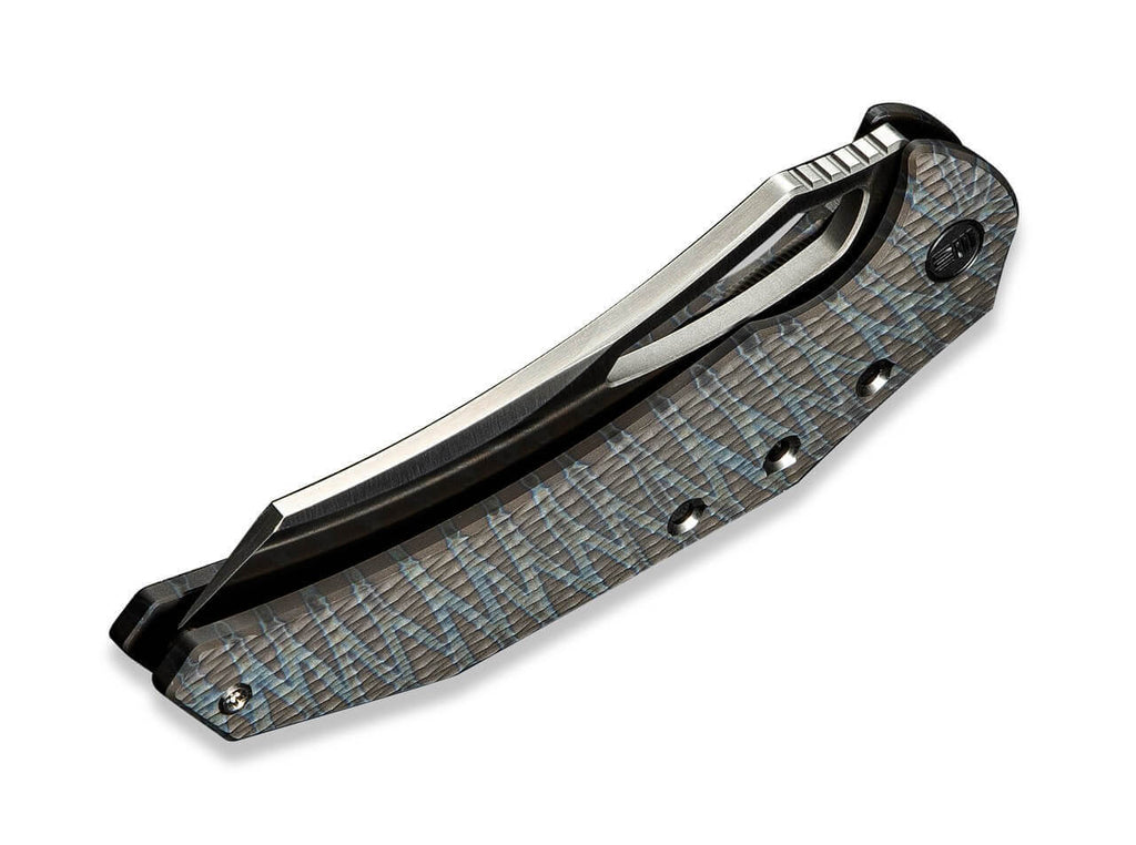 Epaulette M390 Diamond Patterned Tiger Stripe Flamed Ti