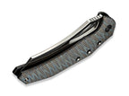 Epaulette M390 Diamond Patterned Tiger Stripe Flamed Ti