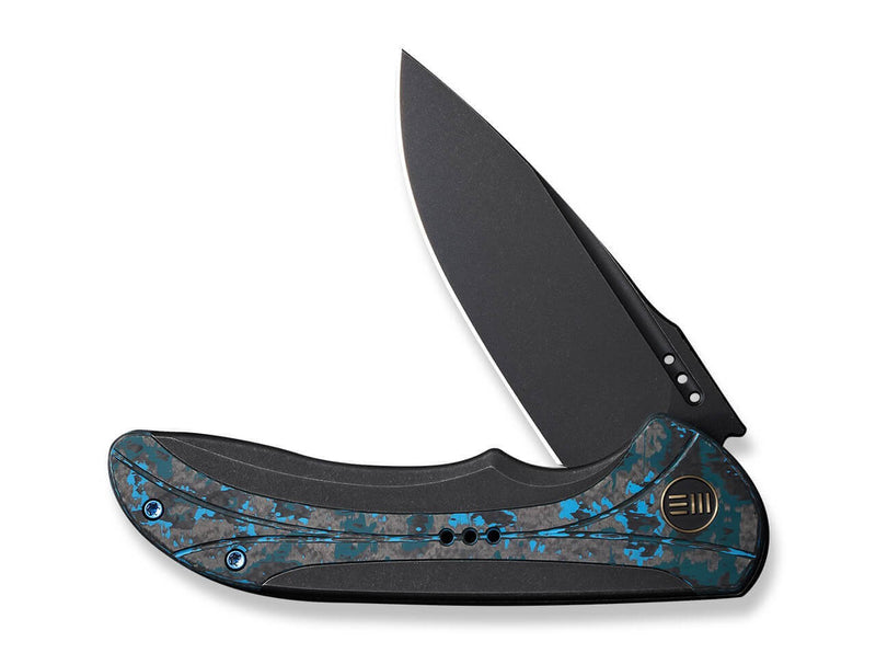 WE Knife Equivik Titanium Black Arctic Storm CF