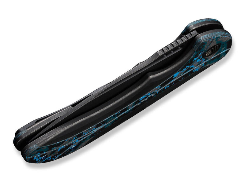 WE Knife Equivik Titanium Black Arctic Storm CF