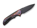 WE Knife Equivik Titanium Black & Flamed