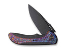 WE Knife Equivik Titanium Black & Flamed