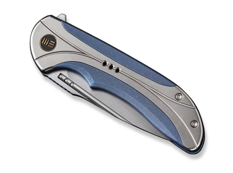 WE Knife Equivik Titanium Blue & Grey