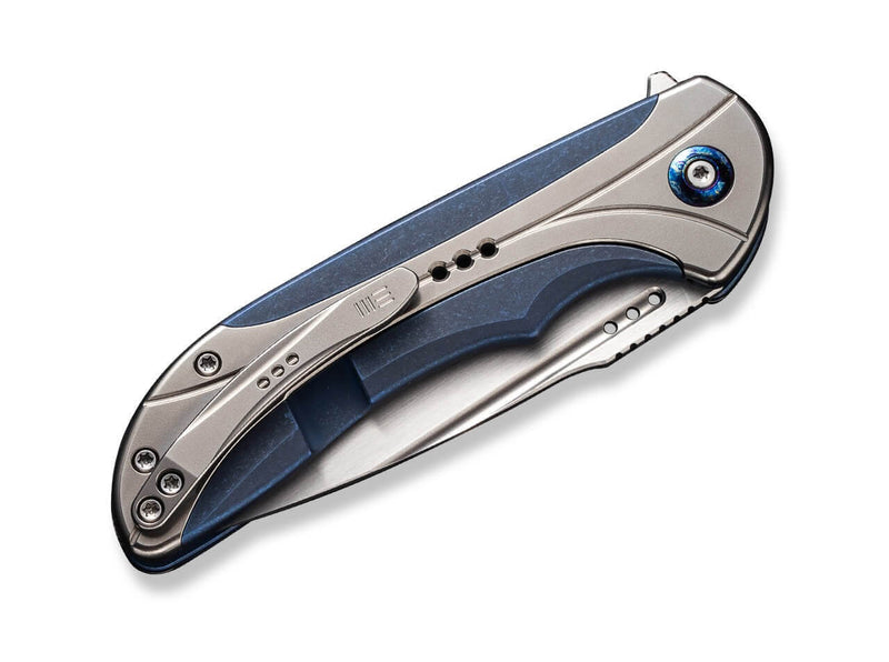 WE Knife Equivik Titanium Blue & Grey