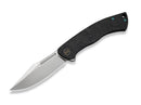 WE Knife Essential Knight M390 Black Ti Etched Pattern