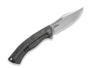 WE Knife Essential Knight M390 Gray Ti Etched Pattern