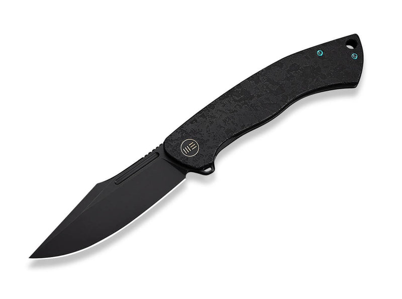 WE Knife Essential Knight M390 Ti Etched Pattern All Black