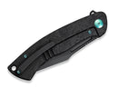 WE Knife Essential Knight M390 Ti Etched Pattern All Black