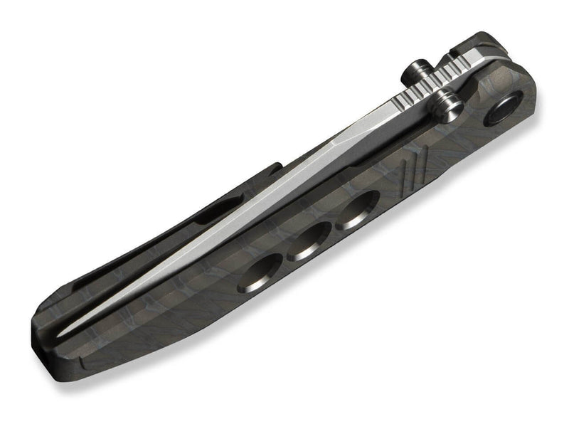 WE Knife Ezinta M390 Titanium Tiger Stripe