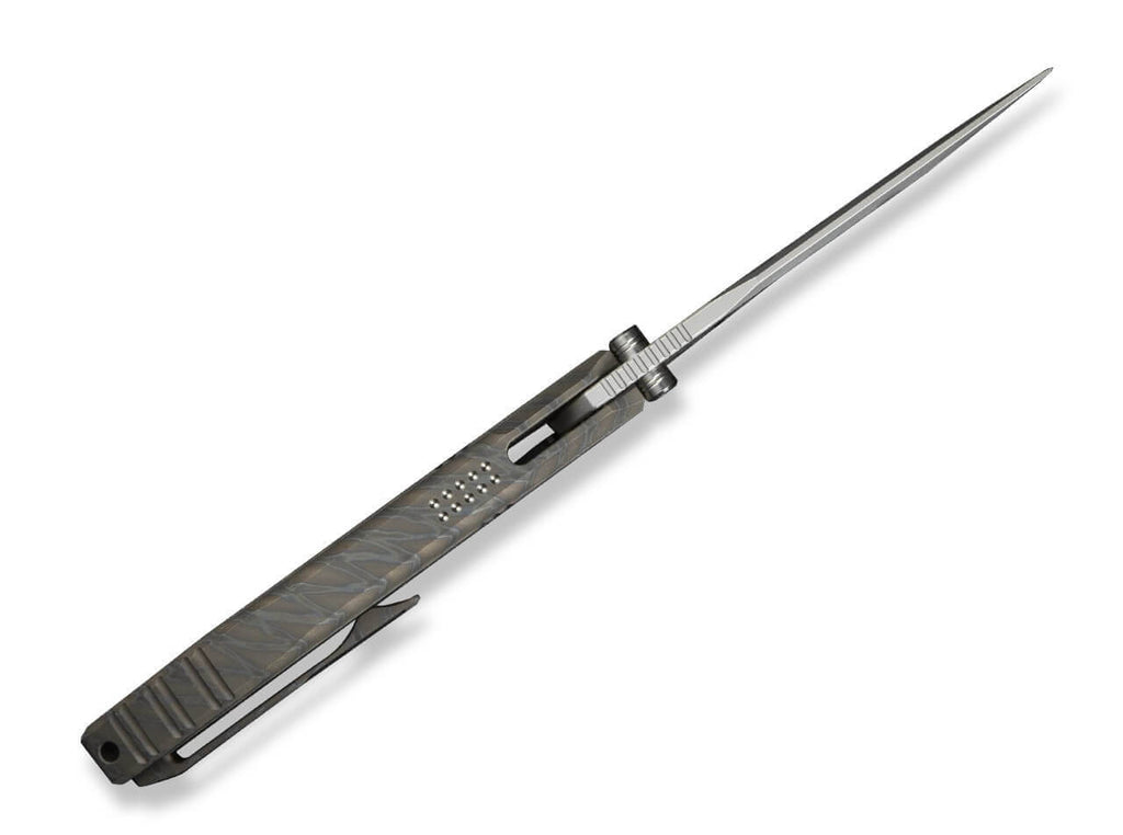 Ezinta M390 Titanium Tiger Stripe
