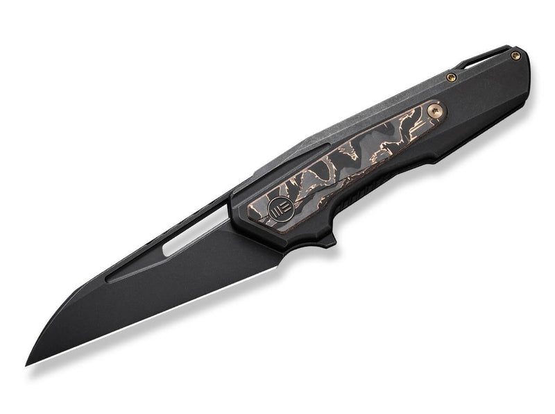 WE Knife Falcaria Titanium Black Copper Foil CF