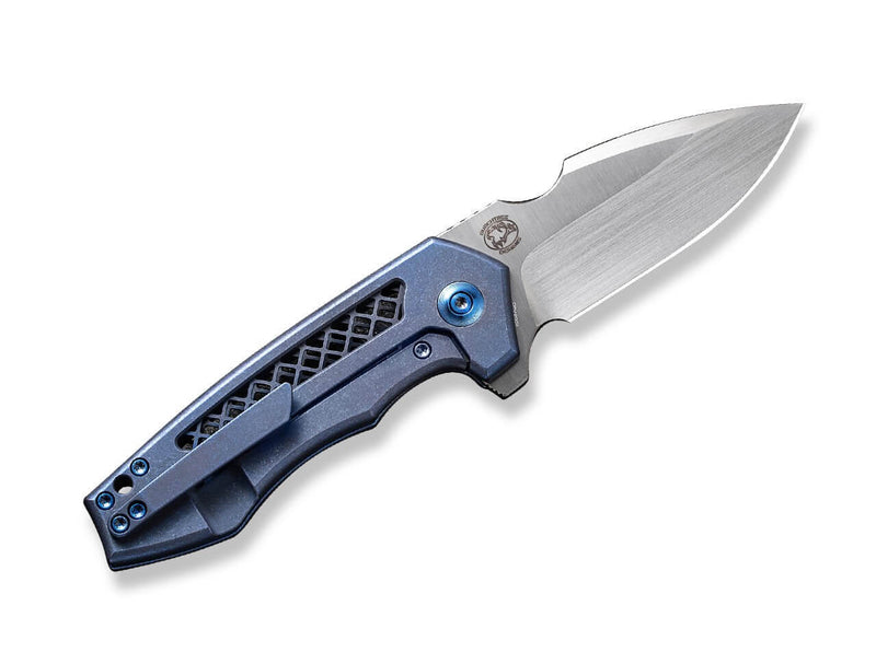 WE Knife Harpen Titanium Blue